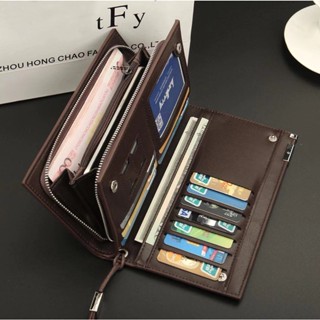 CATHERINE BAG#802 KOREAN LEATHER LONG WALLET FORMEN #5
