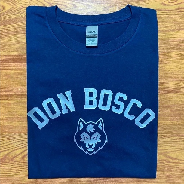 GILDAN Brand DON BOSCO College School Shirt Don Bosco Grey Wolves Shirt ...