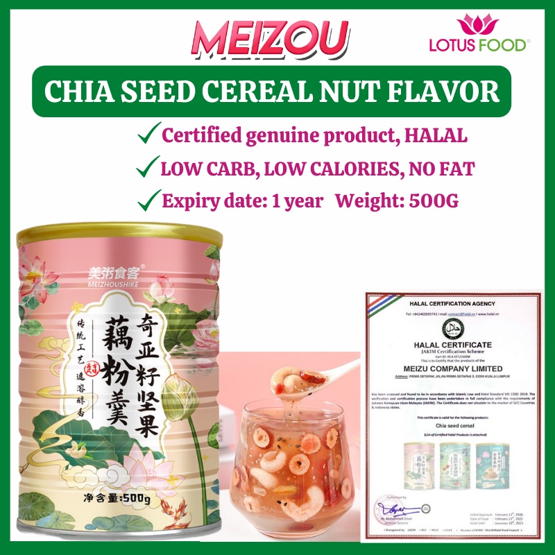 [AVAILABLE]Chia seeds cereals mix nuts fruit MEIZOU Japan weight loss