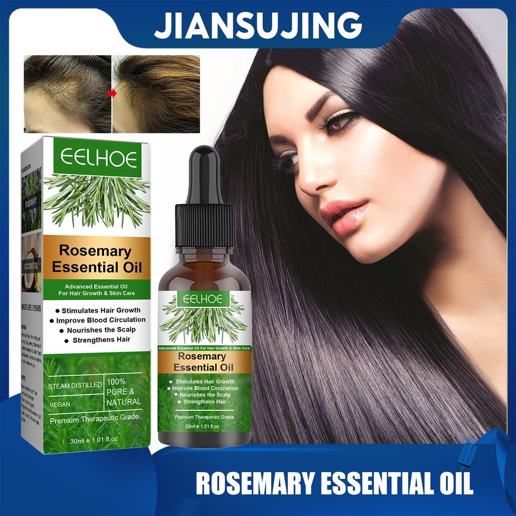 Eelhoe Rosemary Hair Essential Oil Nourishes Repairs Improves Split