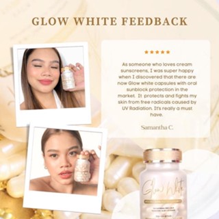Buy 1 Get 1 Glow White Japan Premium Glutathione with Sunblock Technology (60 caps/bottle) #5