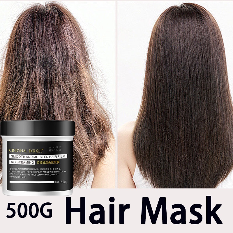 Cindynal Hair Treatment Mask Deep Repair Hair Film Nourishment Softening Conditioner Hair Care