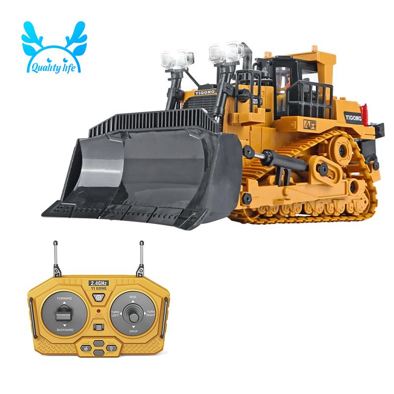 Remote Control Bulldozer Toys 124 RC Trucks Remote Control Excavator
