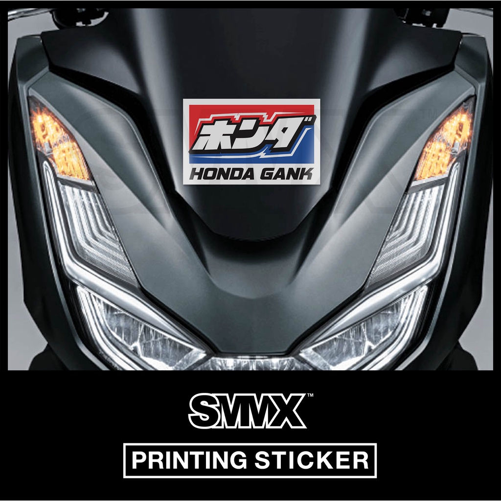 Honda Gank Logo Hobby Sticker | Shopee Philippines