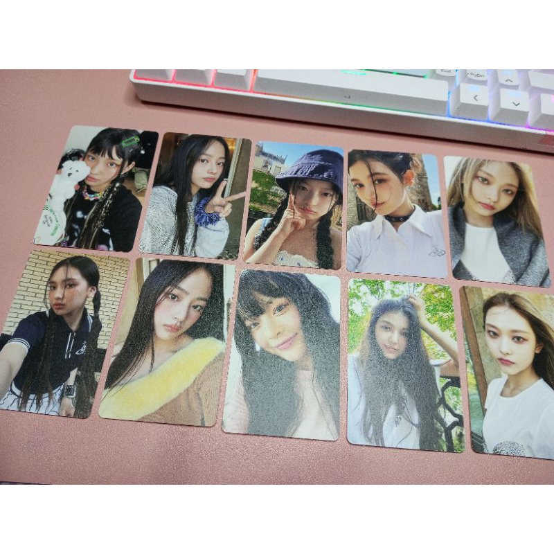 New Jeans 1st EP Weverse Ver. B Photocards [Hanni, Hyein, Haerin, Minji ...