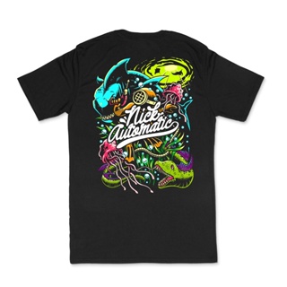 Nick Automatic ”Underwater” Black T-Shirt #4