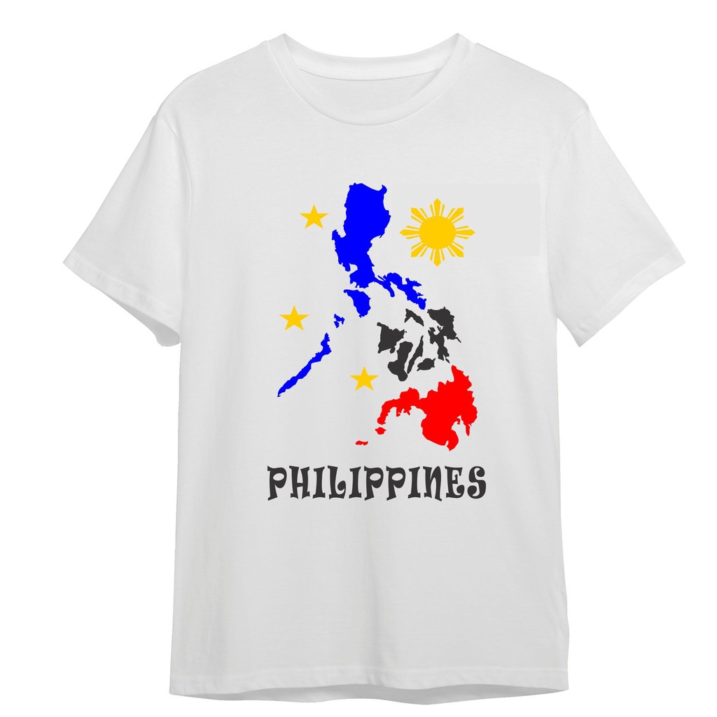 [COD] Philippine Map Printed PH Shirt Blend Pinoy Pilipinas Souvenir