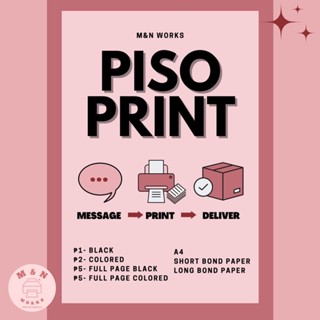 Piso Print | Document Printing | Workbook Printing | Book Printing