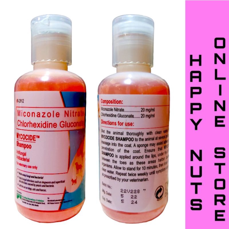 MYCOCIDE Shampoo Antifungal Antibacterial 150ml Shopee Philippines