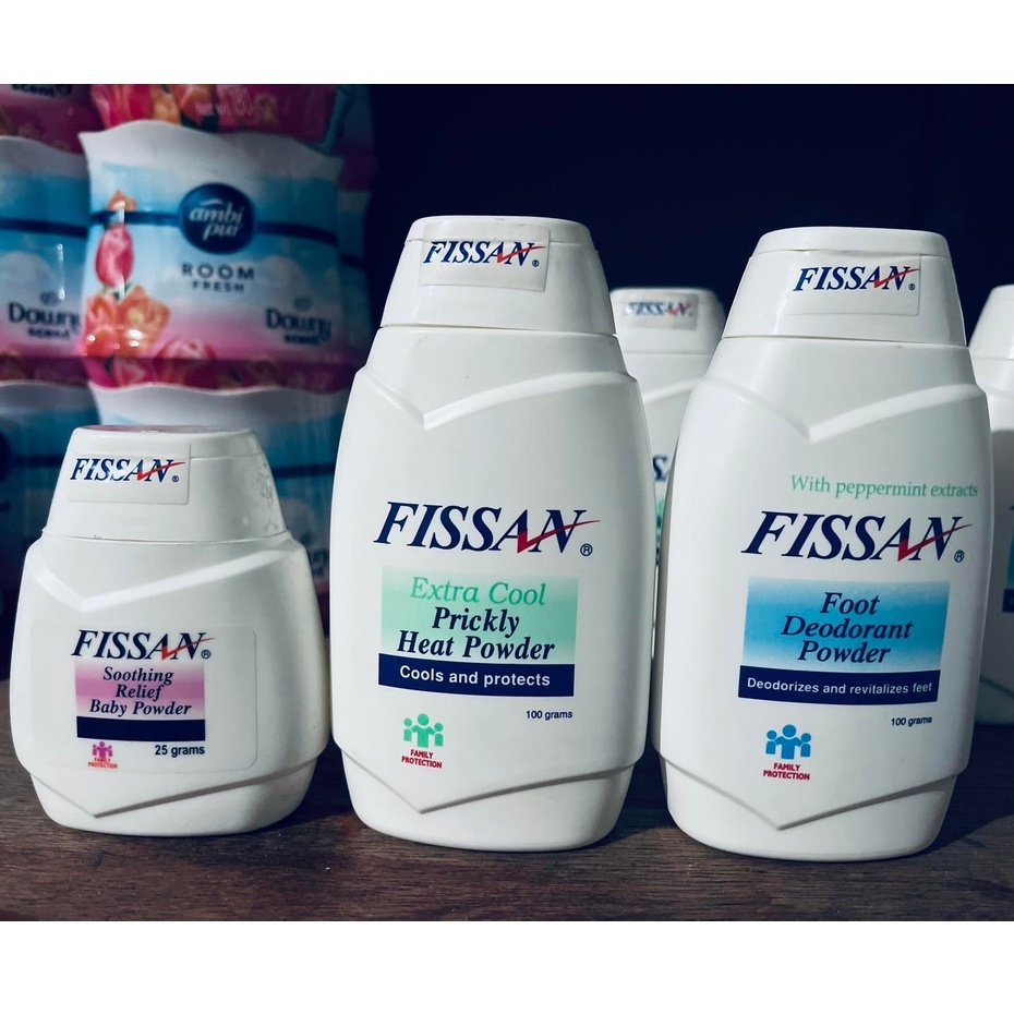 FISSAN POWDER [ prickly heat / foot deodorant/soothing relief baby