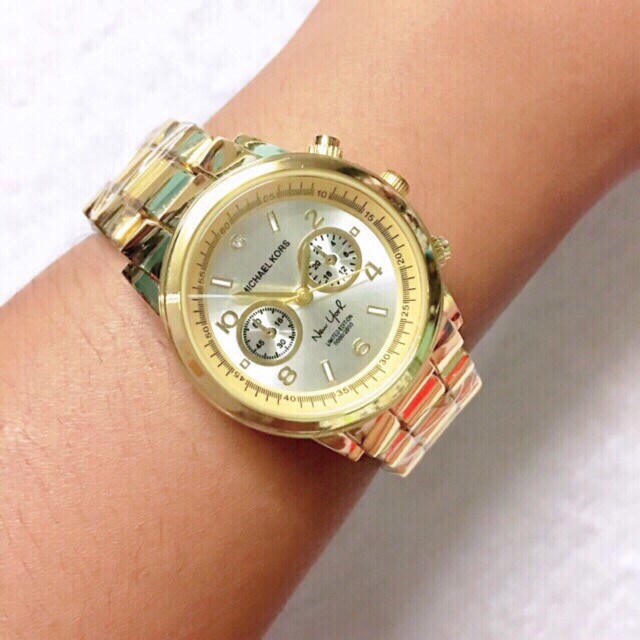 Michael Kors Watch MK Watch Ladies Watch for Women New York Fashion with  FREE Box and Battery | Shopee Philippines