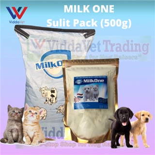（Hot sale）Imported MILK ONE 500 grams Sulit Pack Goat's Milk Replacer for pet puppies puppy cats dog #4