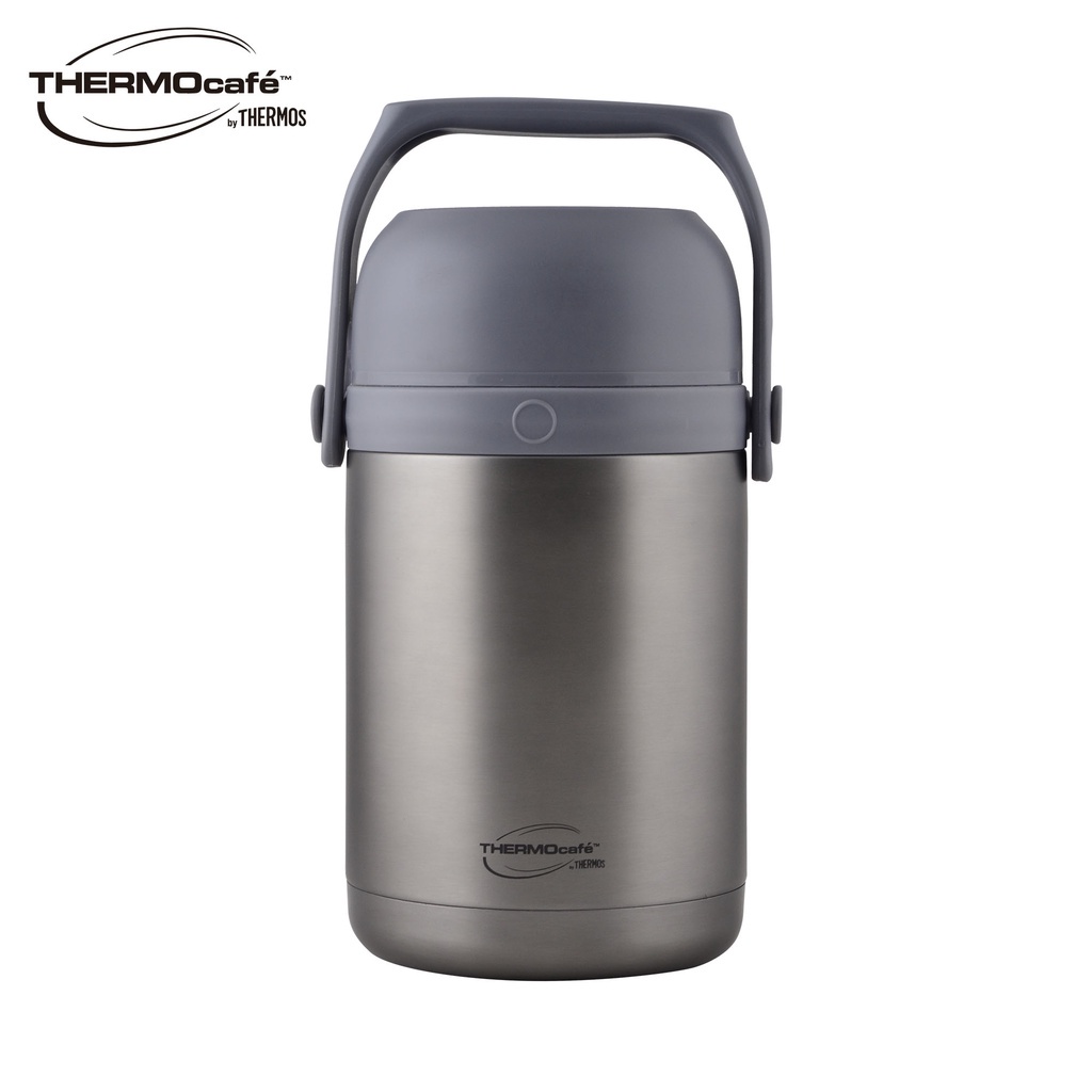 Thermos Thermocafe Lunch Box Stainless Steel Jar 1.8 with layered