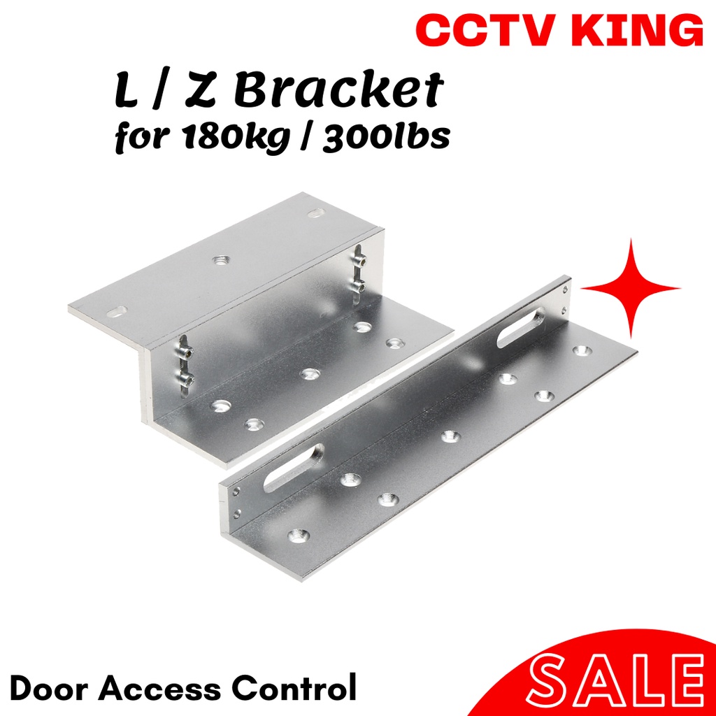 CCTV KING L and Z Bracket for Door Access Control, LZ bracket, L