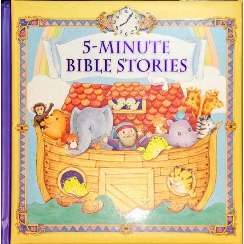 5Minute Bible Stories PRELOVED Children's Religious Book Shopee