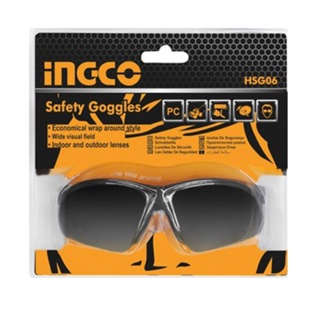 Ingco Original Dark Shade Safety Goggles with Wide Visual Field HSG06 #6