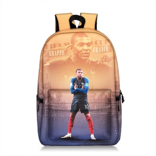[Ready Stock] 2022 Katar World Cup Fan Primary School Bag Large Capacity Burden-Reducing Football 3D Printing Backpack #4