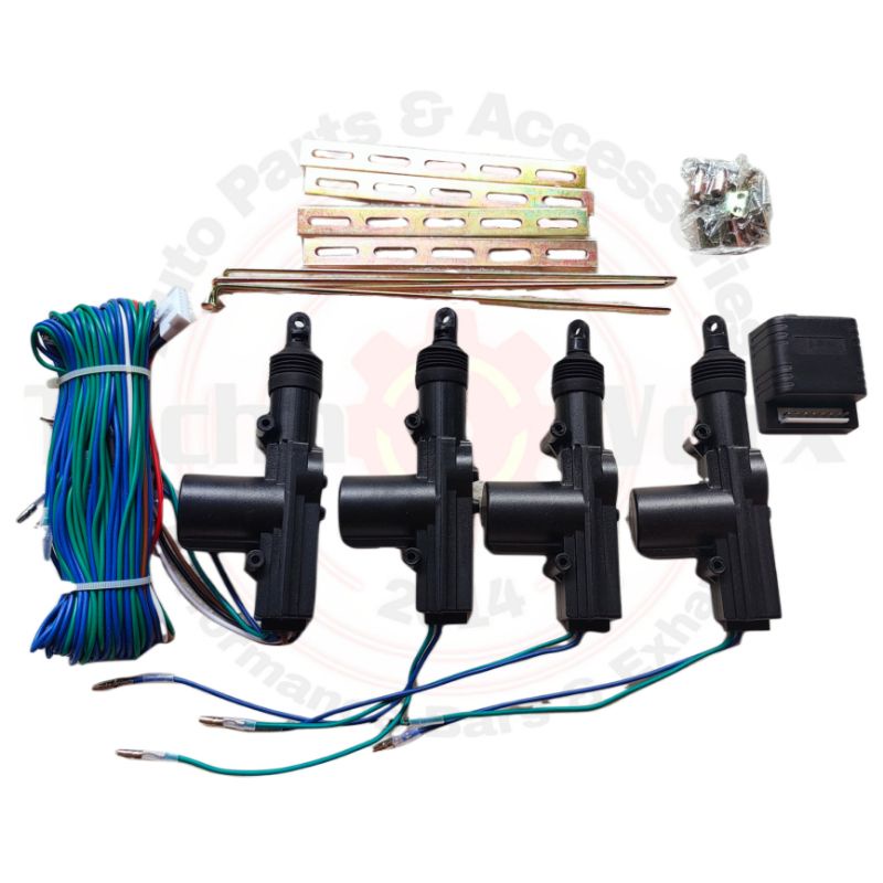 Car Central Lock Universal Set Automatic 4 door Locking System Kit
