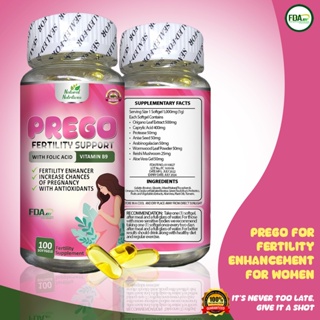 PREGO - Fertility Support - PCOS - Myoma - Increase Chances of Pregnancy