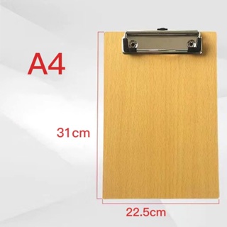 A4 folder pad thick FC wooden board clamp paper splint office stationery office information supplies #7