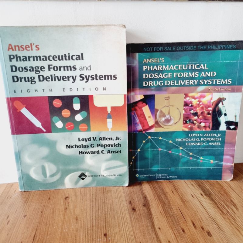 Ansel's Pharmaceutical Dosage Forms And Drug Delivery Systems | Shopee ...