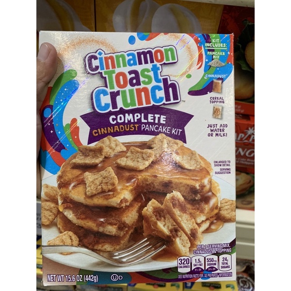 Betty Crocker Cinnamon Toast Crunch Pancake Mix 442g Shopee Philippines