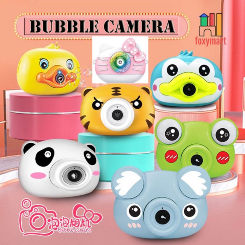 Bubble Camera Toy / Bubble Camera / Electric Bubble Camera | Shopee ...