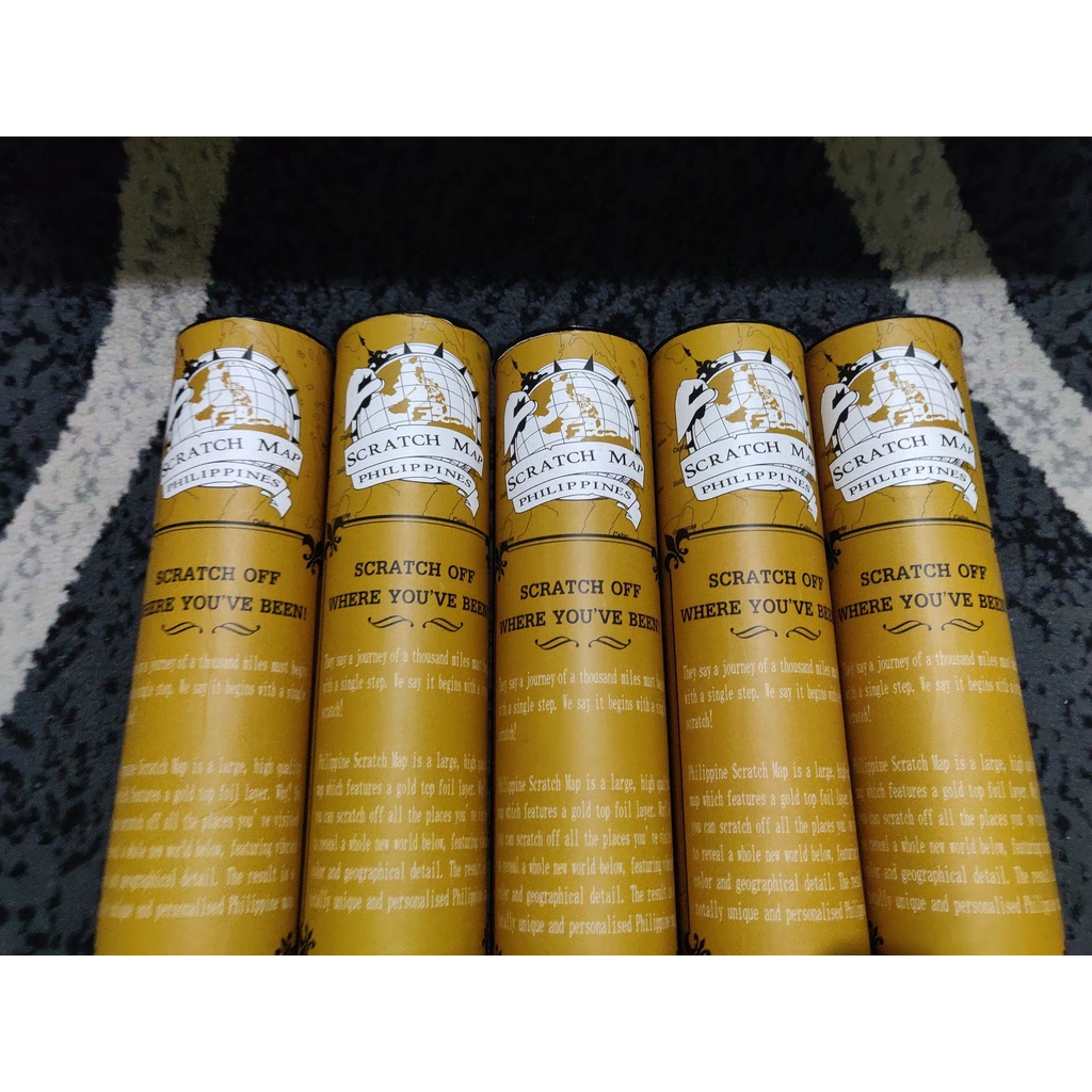 Philippine Scratch Map Shopee Philippines