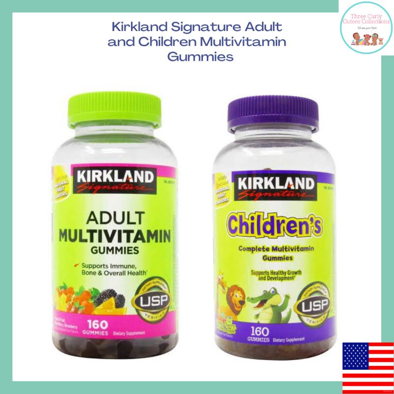 Kirkland Multivitamin 160 Gummies Shopee Philippines