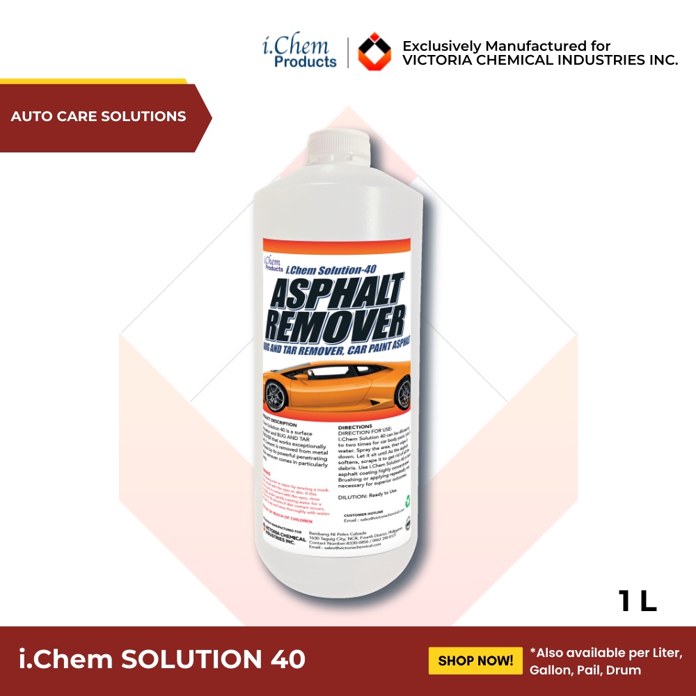 ASPHALT REMOVER 1 LITER (BUG AND TAR REMOVER, CAR PAINT ASPHALT, 1000ml