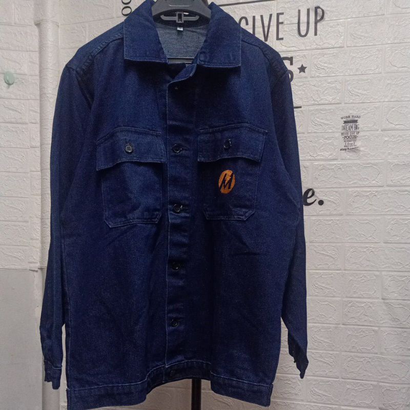 Denim Jacket Gawa ni Wra@ngler(Pls Read Description) | Shopee Philippines