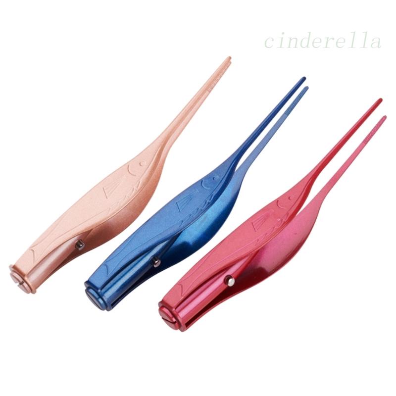 CIND LED Earwax Tweezers Earpick Children Ear Cleaning Tool Adult Ear Wax Removal Kit Shopee