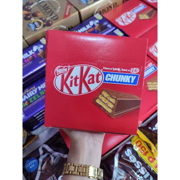 1 Box Kitkat Chunky (12pcs, 38g each bar) | Shopee Philippines