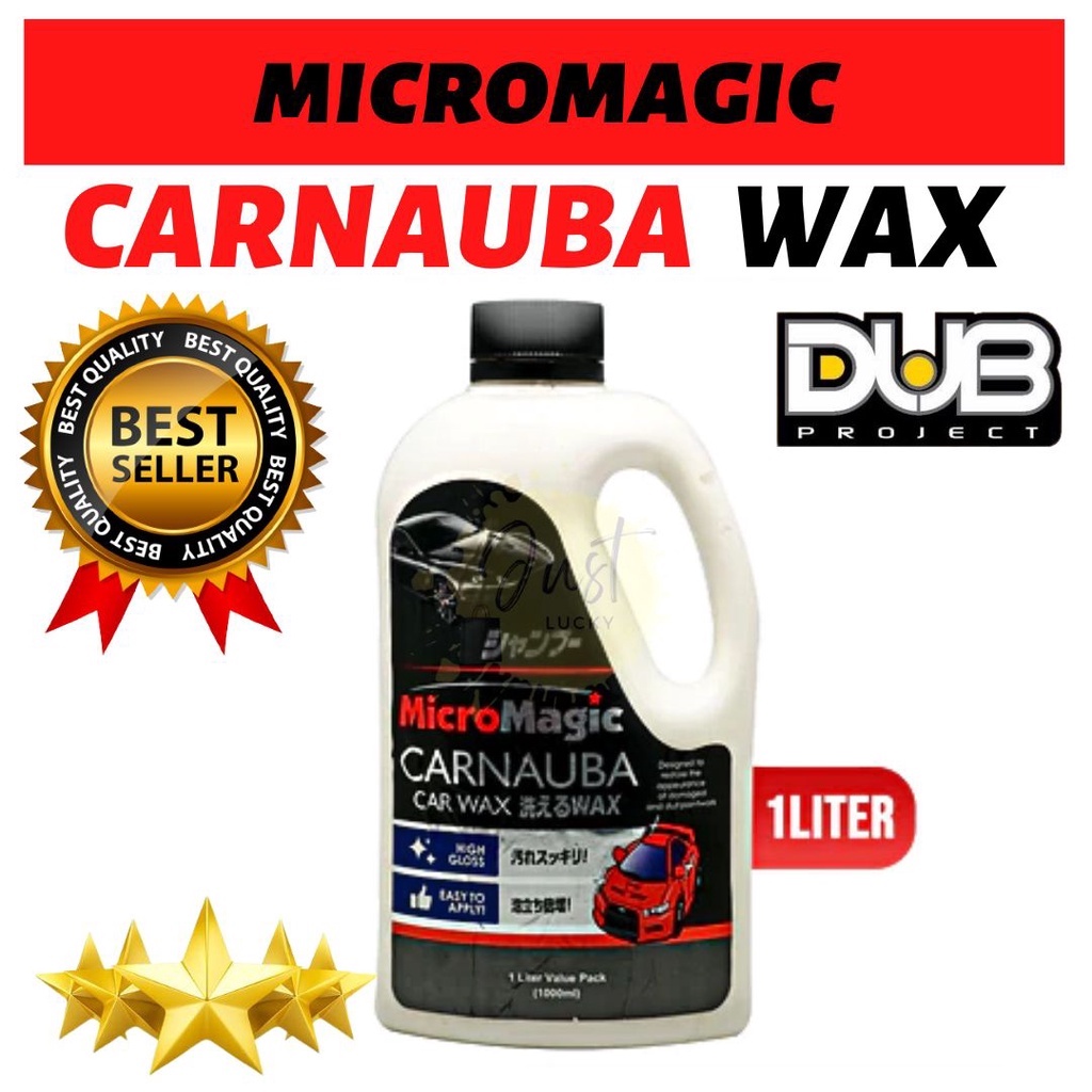 Micromagic Carnauba Car Wax 250ml or 1 liter ON HAND COD Shopee