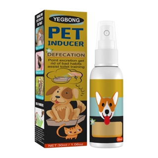 MOLAMGO 60ml Pet Dog Spray Inducer Dog Toilet Training Puppy Positioning Defecation Pet Potty Training Spray