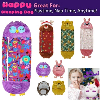 Happy Nappers Large Size Children Sleeping Bag Kids Play Pillow White Unicorn Xmas Gifts #1