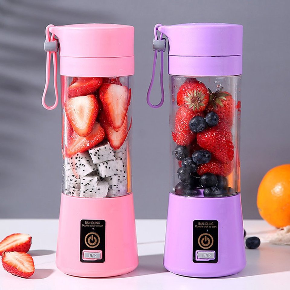 Purpleosy Portable Blender, USB Tumbler Portable Mixer Juicer, Blender