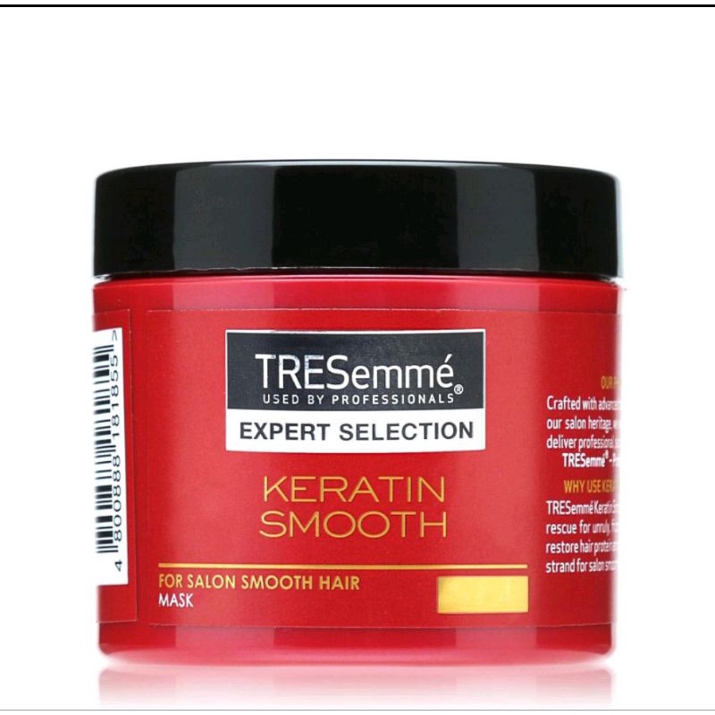 Tresemme keratin smooth deep smoothing mask 180ml Shopee Philippines