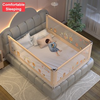 MISUTA Bed Fence for Baby Queen/King Size Slide Down Safety Bed Guard Bed Rails for Baby（1pc lang）