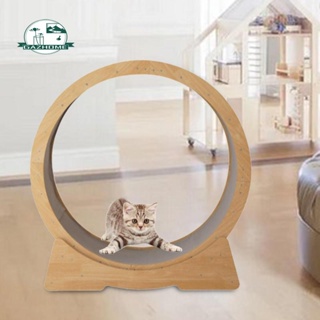 [ Cat Exercise Wheel Quiet Indoor Treadmill for Walking Device