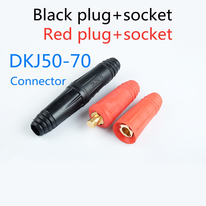 DKJ5070 Welding Cable Connector Plug Quick Fitting Male + Female Cable