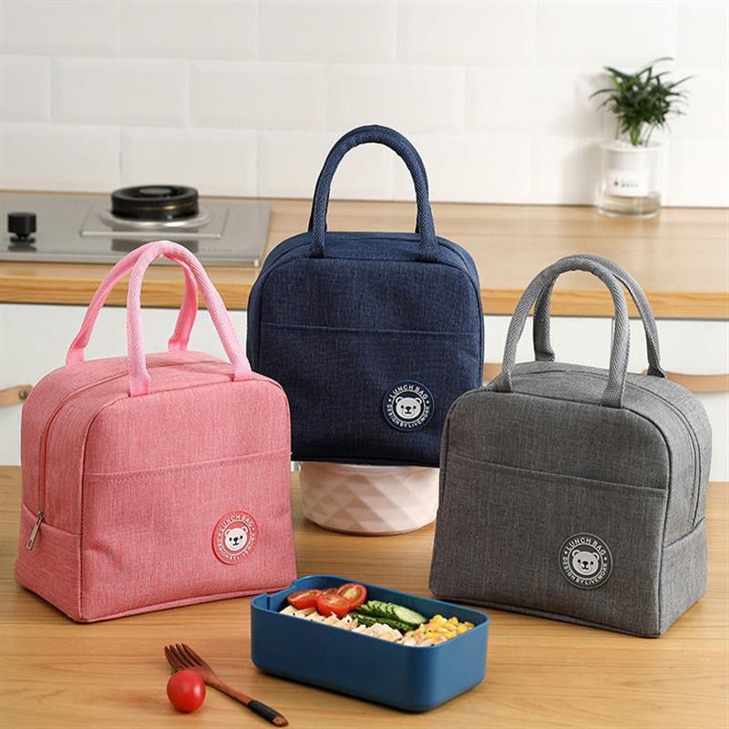 Fresh Cooler Bags Waterproof Nylon Portable Zipper Thermal Oxford Lunch ...