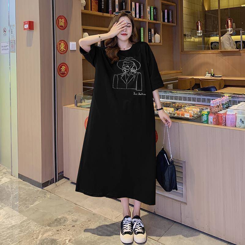 READY STOCK baju mengandung dresses preggy maternity wear Musim panas wanita hamil baru versi kore