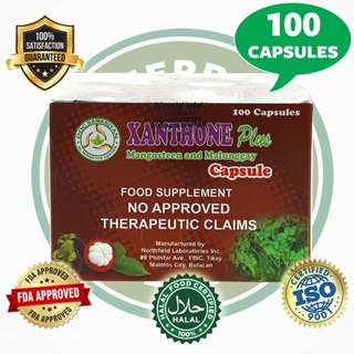 Xanthone Plus Mangosteen and Malunggay Capsule Authentic