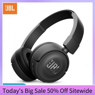 【Spot goods】JBL T450BT wireless bluetooth headset portable headset with microphone music control