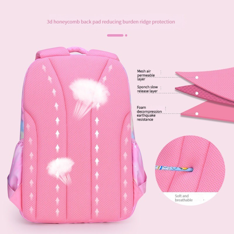 kids bag Waterproof students bag lightweight Fashion Cute princess children's backpack for kids girl — view 6