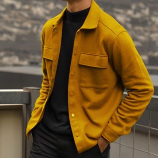 PRIA Jacket Men Shacket hodie sweater Jacket Pleece polos man Thick parka cowo model