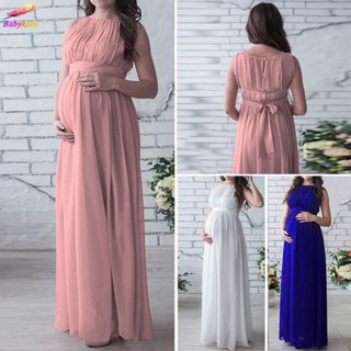 pregnant dress maternity nursing bra Pregnant Women Long Maxi Gown Photography Shoot Fancy Maternity #9