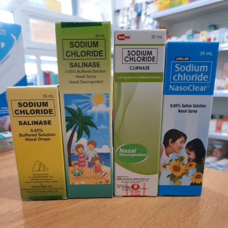 Salinase Clirnaze Nasoclear (Drops and Nasal Spray) Shopee Philippines