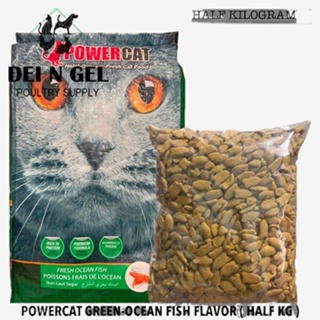 ❡11/15- Powercat Organic Cat Food - Adult Cat - Fresh Ocean Fish Flavor (Half Kilogram)